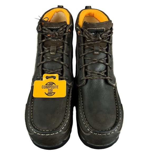 Ariat Edge LTE Chukka H2O Comp Toe Dark Brown Work Boots Men\'s Sizes 10 - 10.5EE main image 8